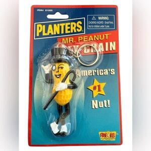 Mr. Peanut Keychain (Item #81000)